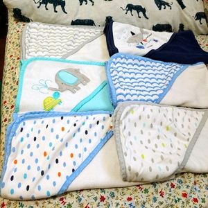 Sets of Hooded baby towels